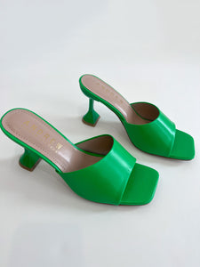 Freya Wide Strap Heel - Greige Goods