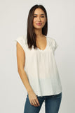 Yanis Tencel Top - Greige Goods